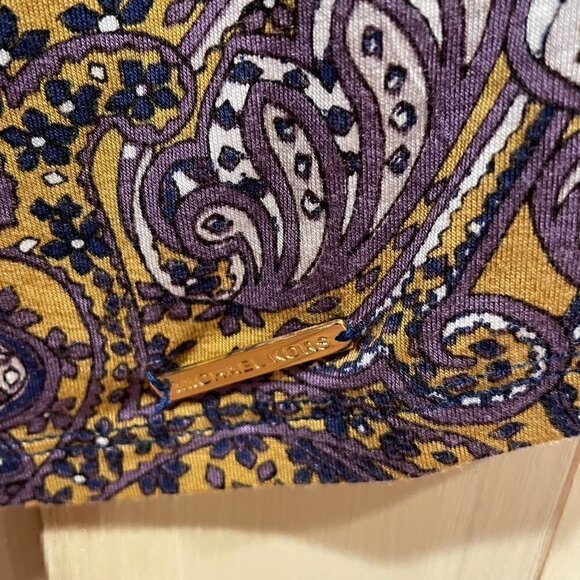 Michael Kors patterned design long sleeve Size S - Picture 4 of 6